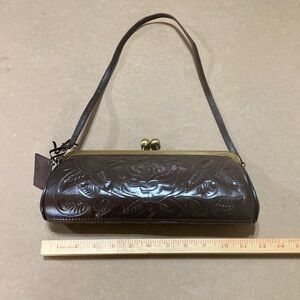 Long Rope Brown Purse